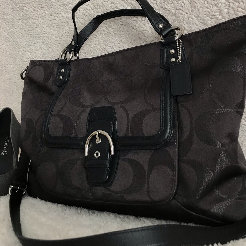 NWOT Coach black bag - Picture 5 of 8